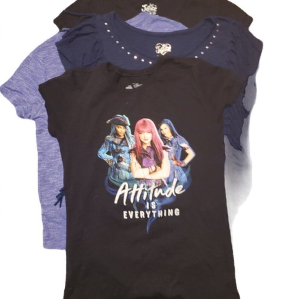 Girls Set of 4 Short Sleeve Tops || sz10 || GUC